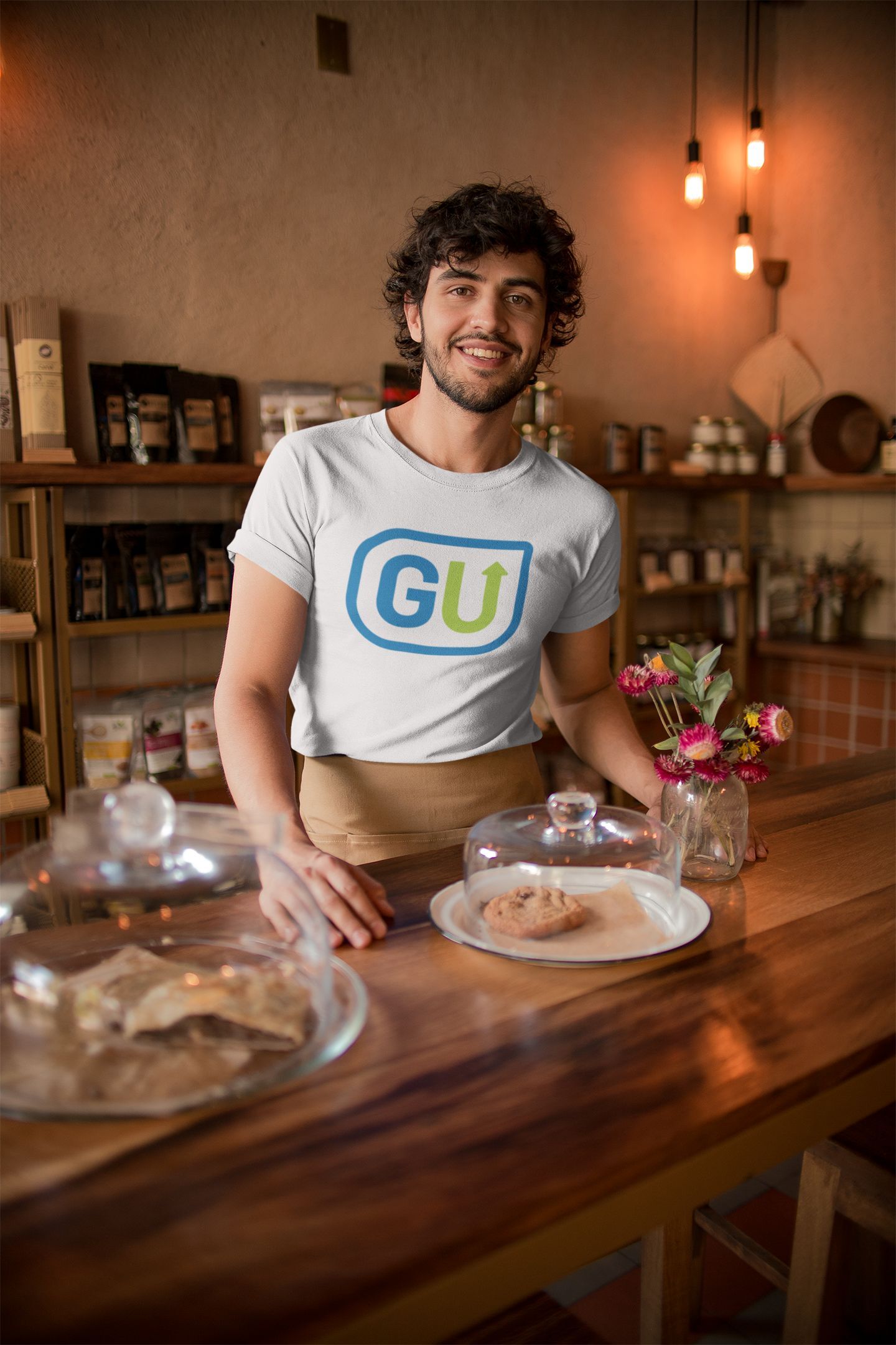 Business waiter t shirt