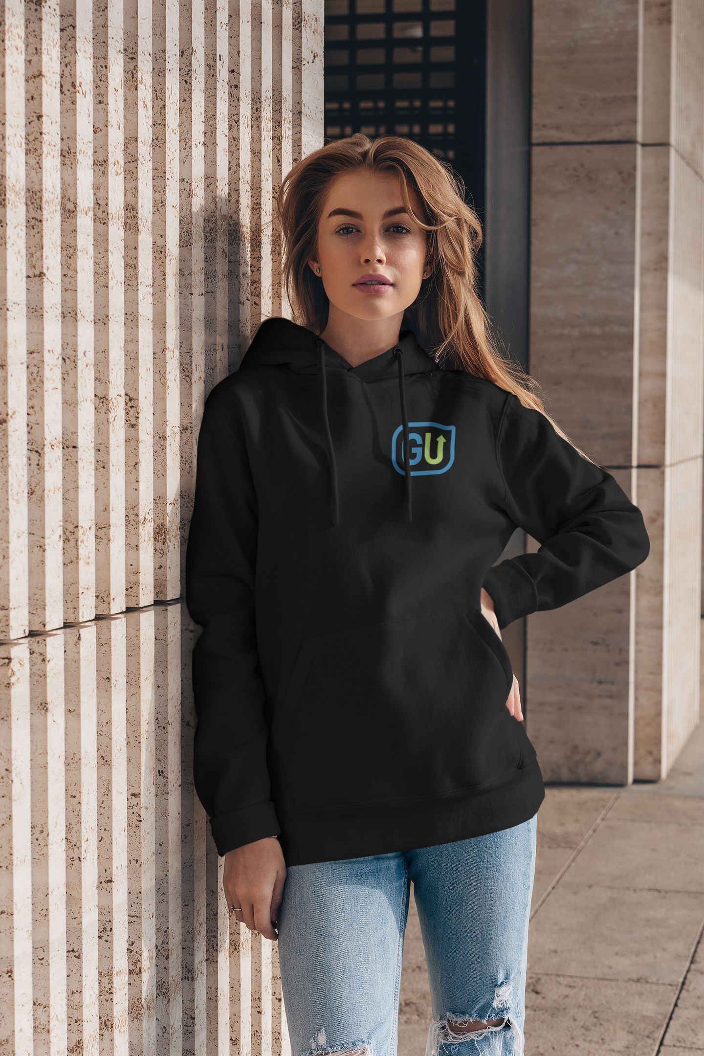 Business outside vendor hoodie