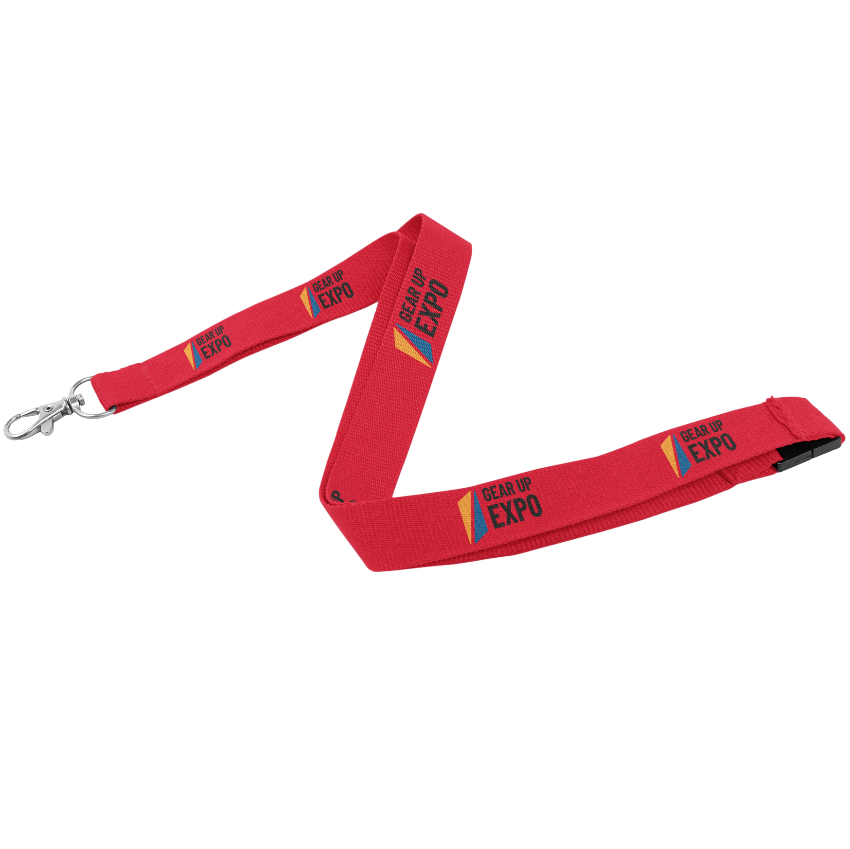 Event lanyard transparent sq